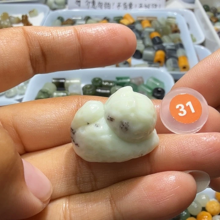 未镶嵌和田玉珠宝半成品