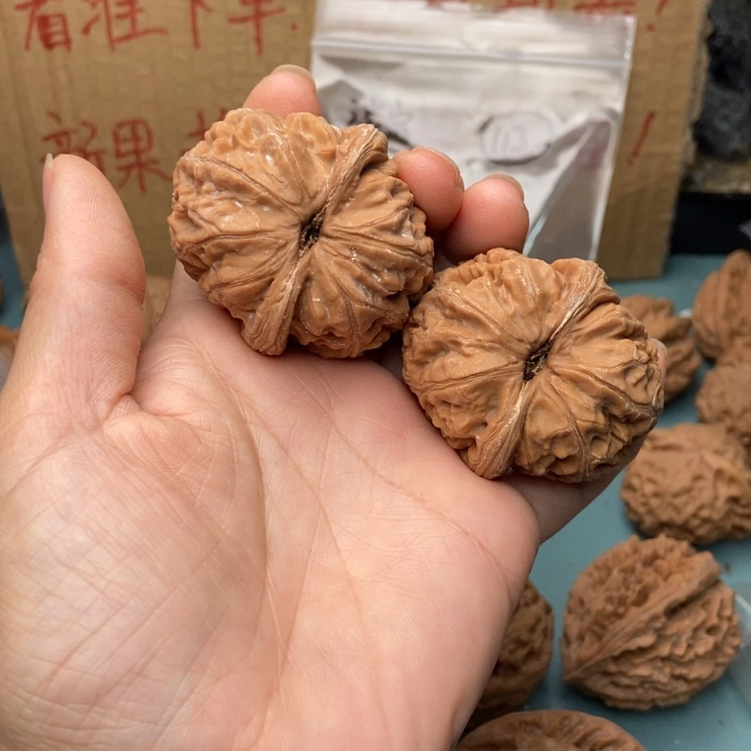 你***儿把件文玩核桃元宝114