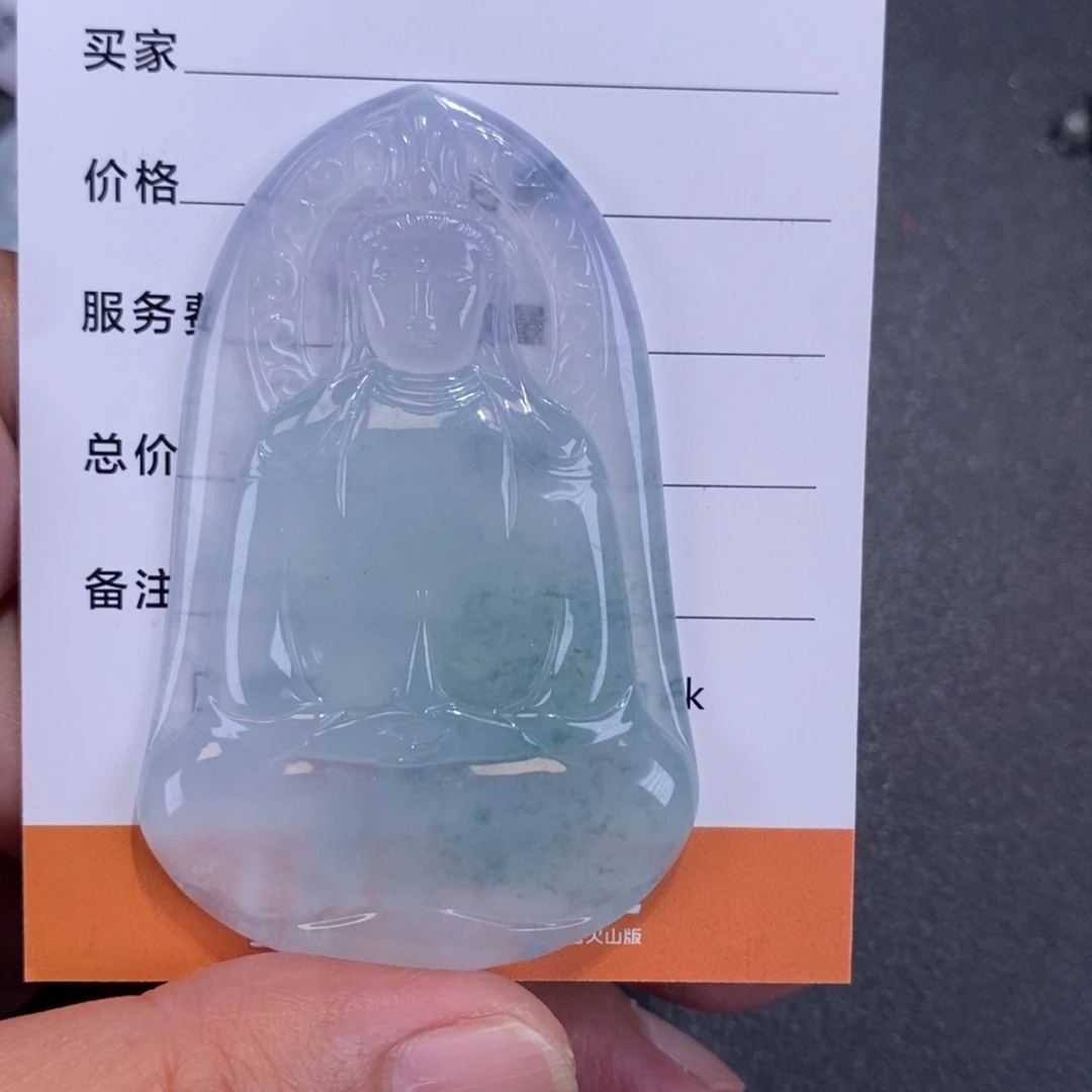 左***右翡翠未镶嵌颈饰缅甸翡翠