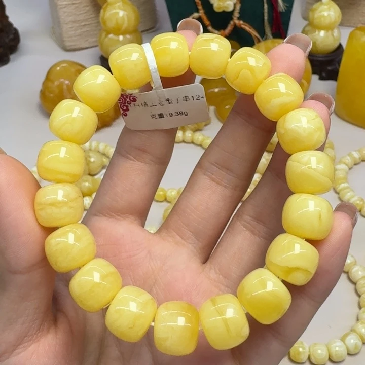未镶嵌琥珀手串12➕满蜜浓蜡