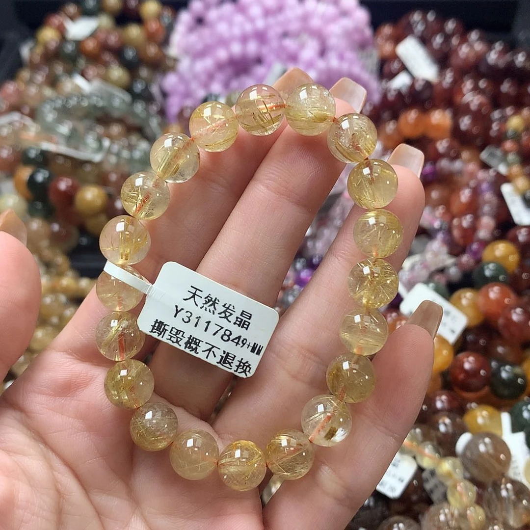 未镶嵌手链水晶，