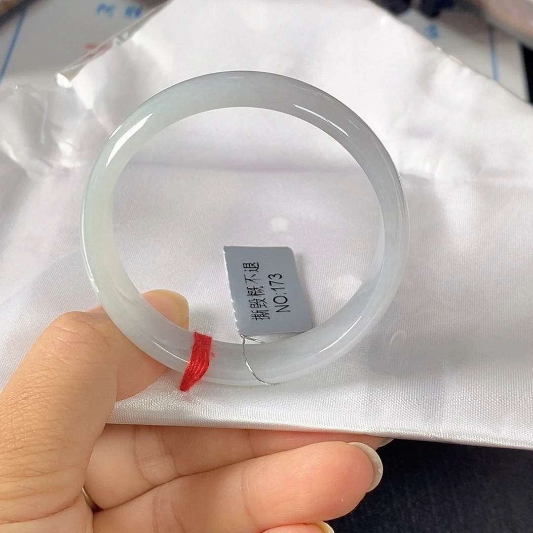 翡翠未镶嵌手镯48.8