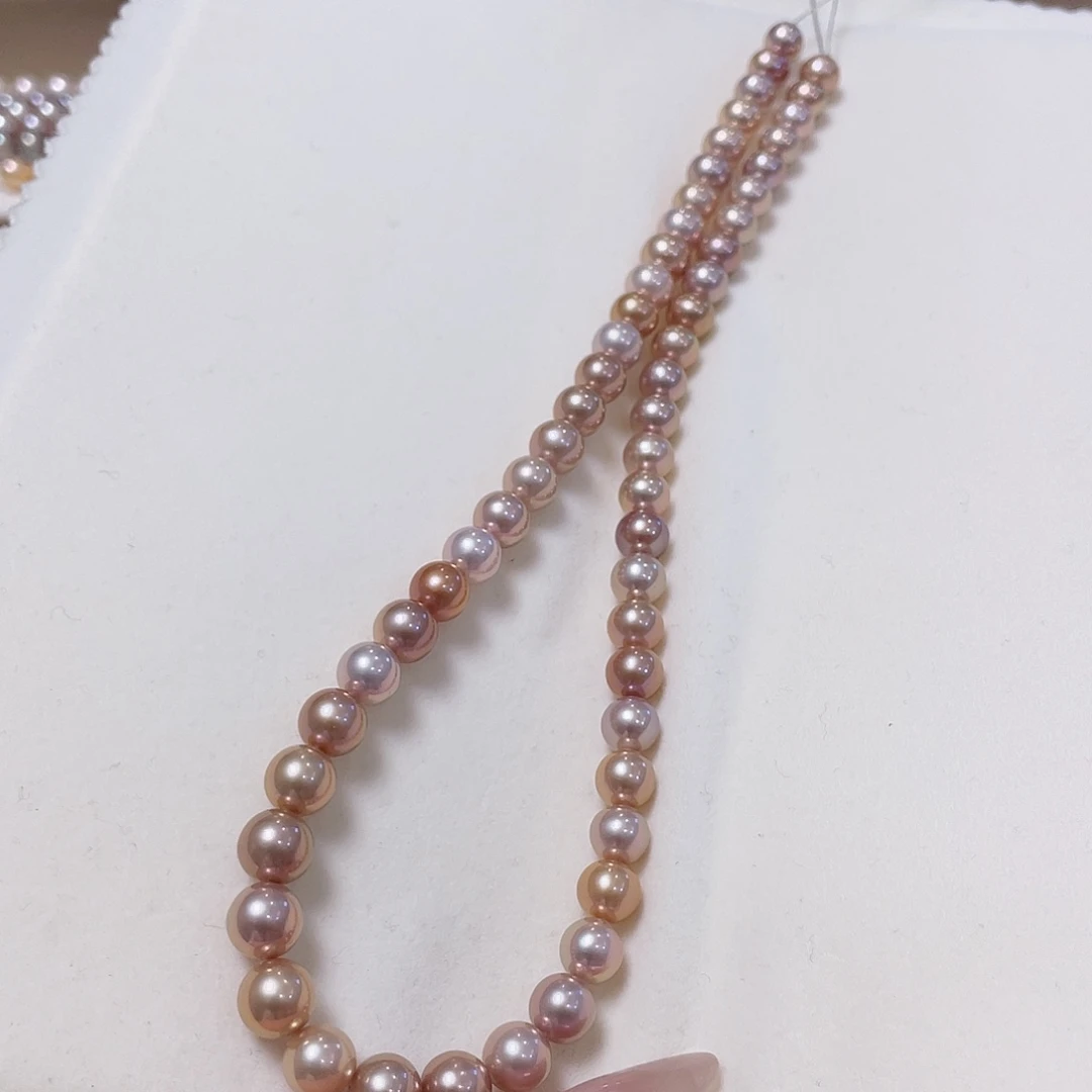 淡水珍珠颈饰银S925镶嵌