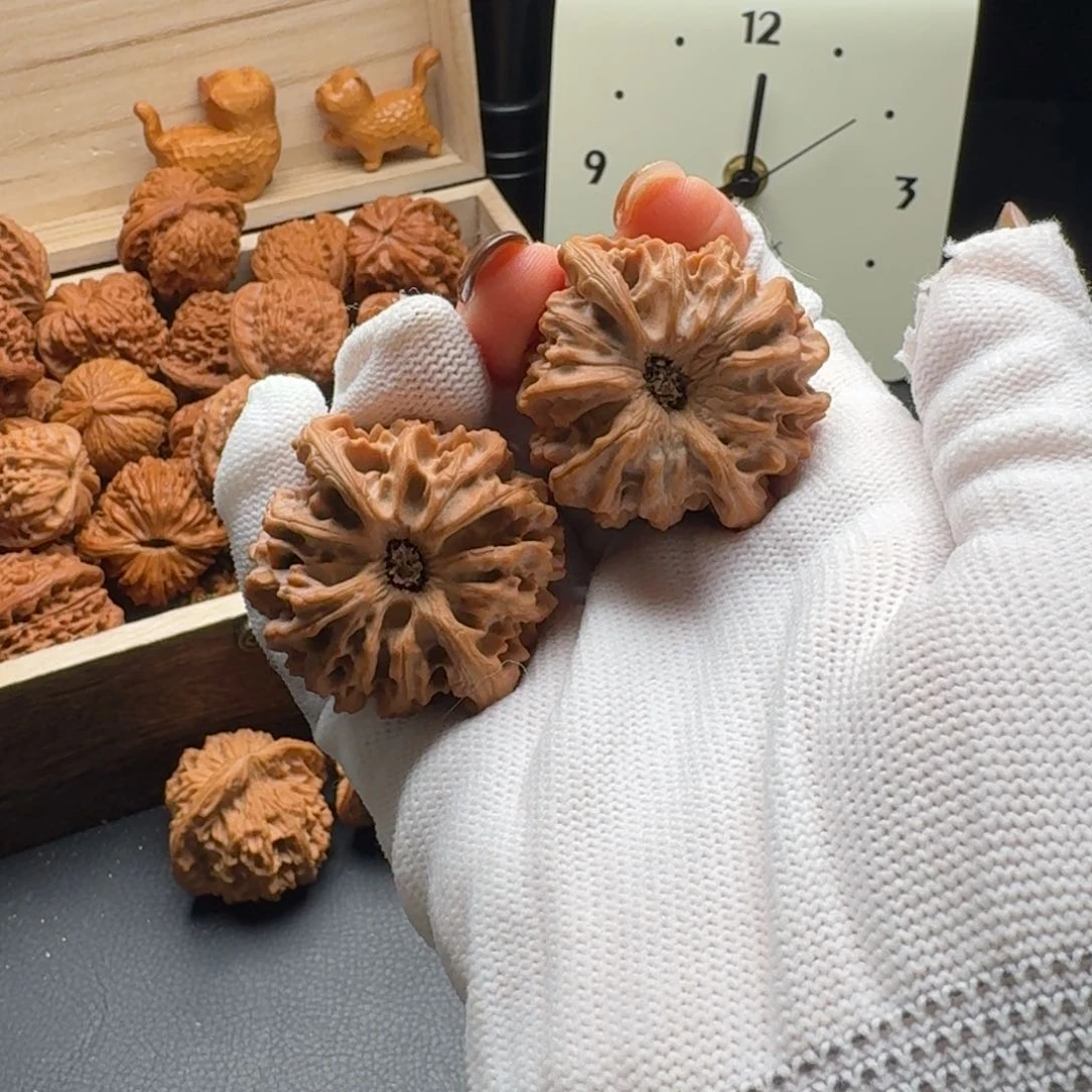 文玩核桃把件40龙门涧