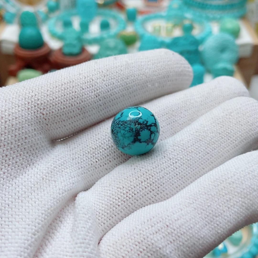 绿松石未镶嵌珠子