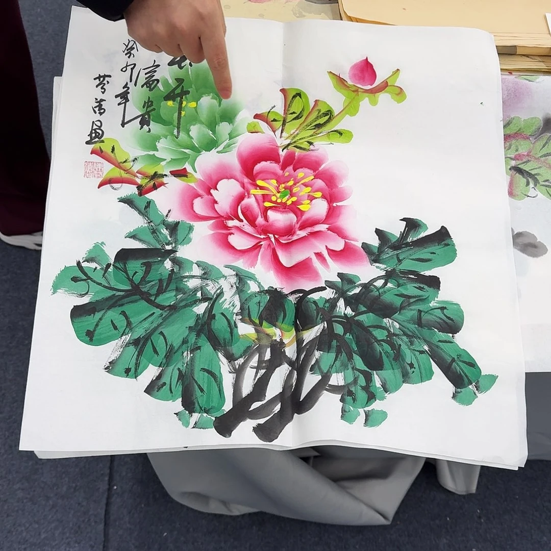 国画纯手绘作品欣赏