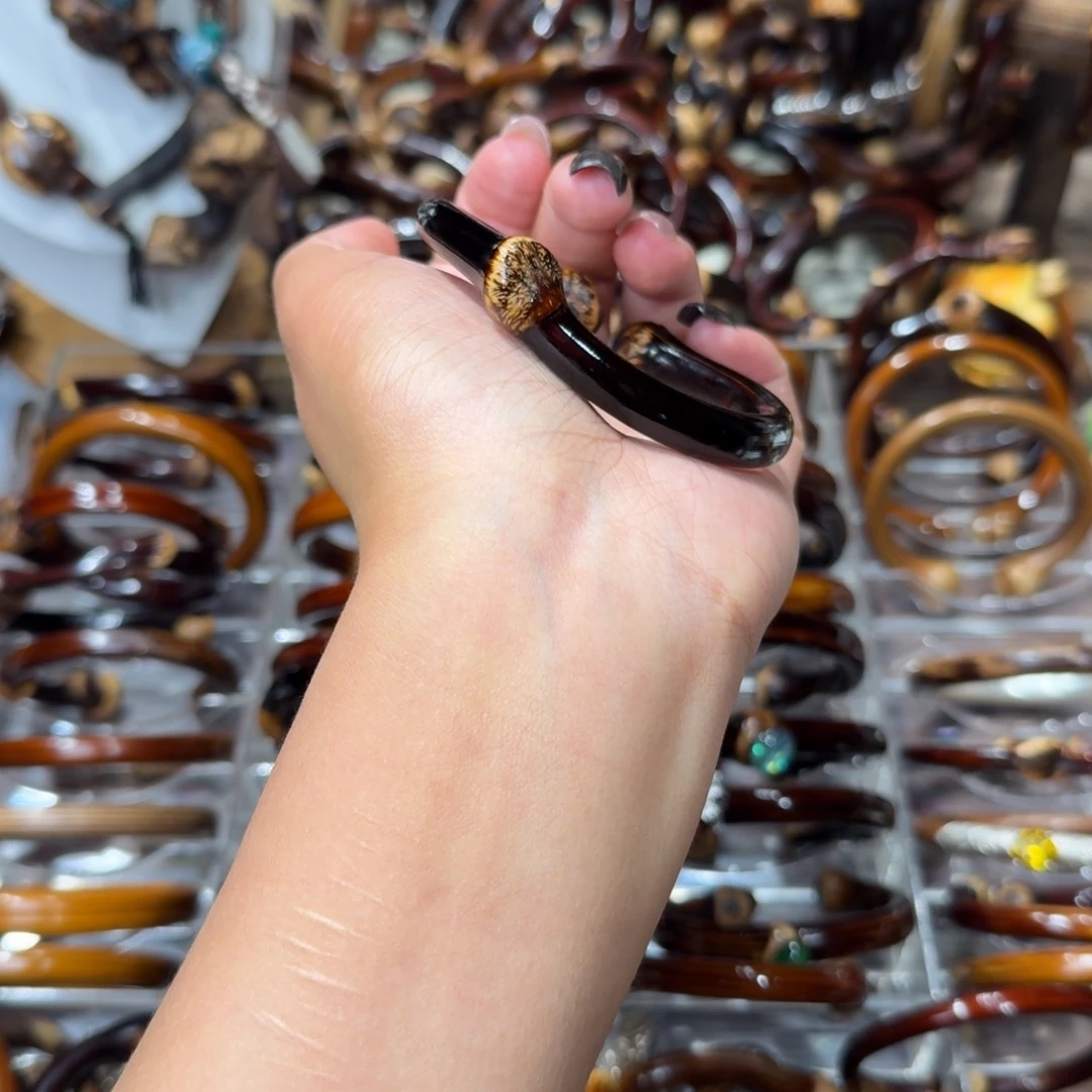 4号 深色扭扭三节藤根漏 默认微瑕