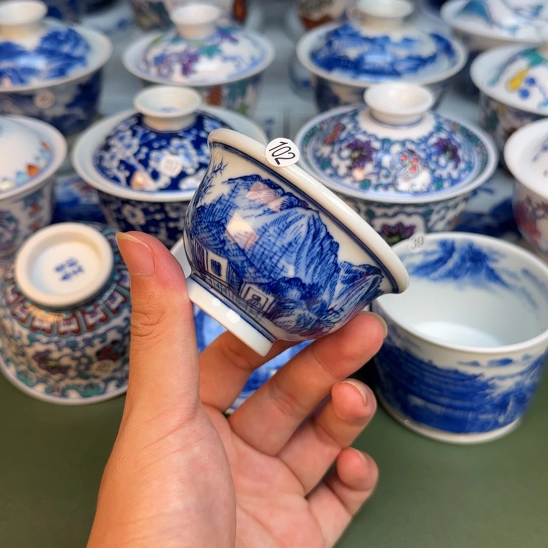 彦祖纯手工手绘茶具102