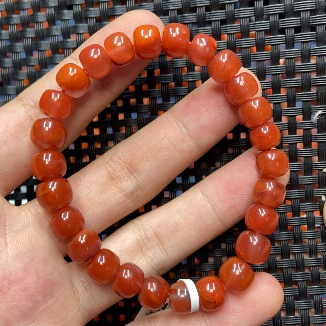 南红玛瑙未镶嵌手串8mm