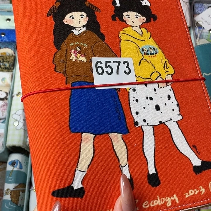 织绣A5活页不带纸6573