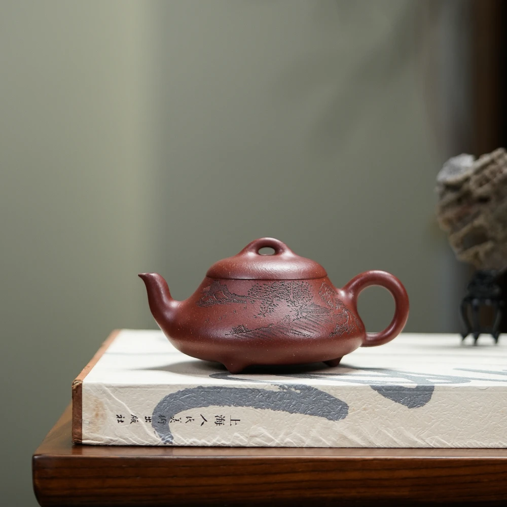 范家壶庄 汉棠石瓢（伟群刻） 大生底槽清 260cc 范家壶范家壶