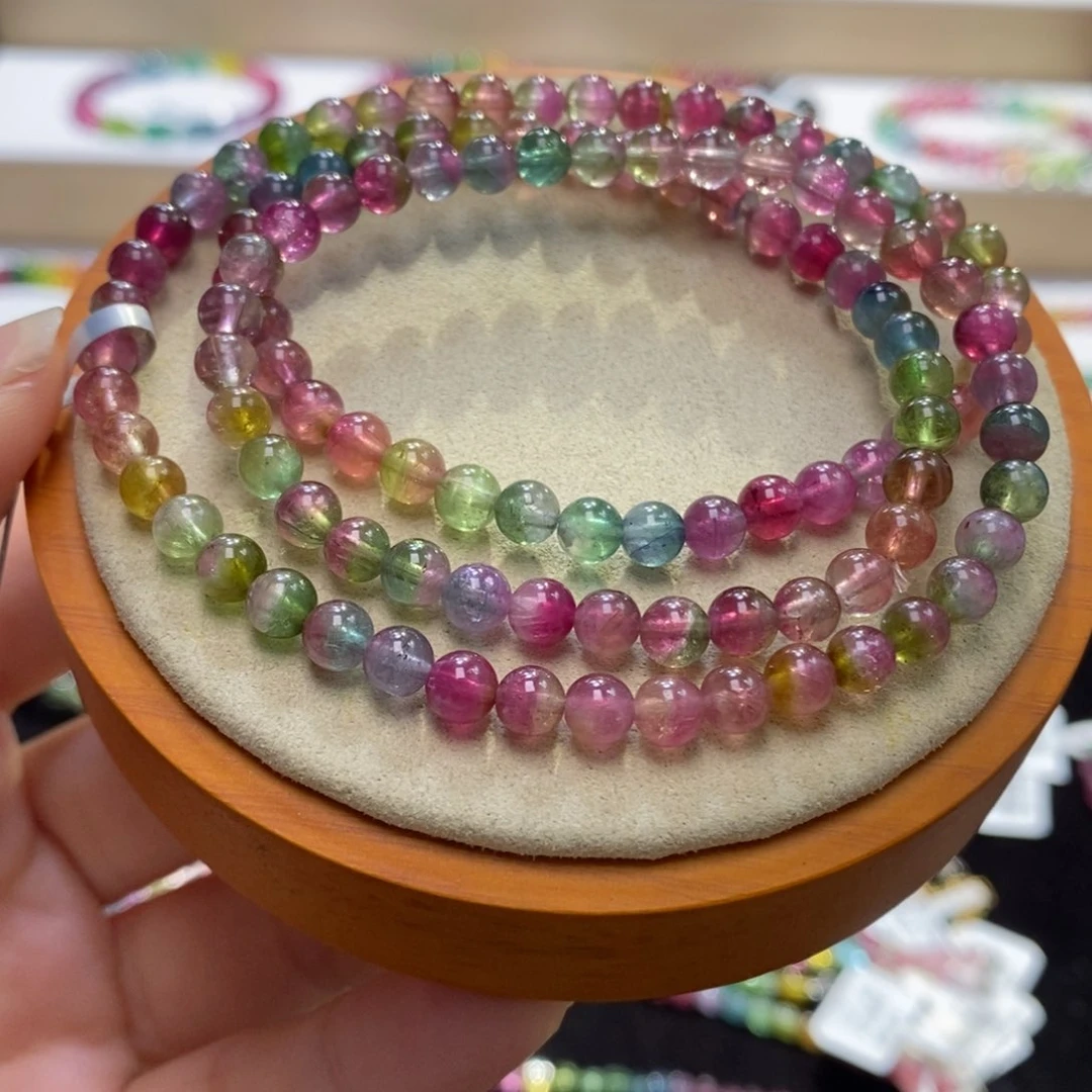 【闪购商品】碧玺手串未镶嵌两天看货期