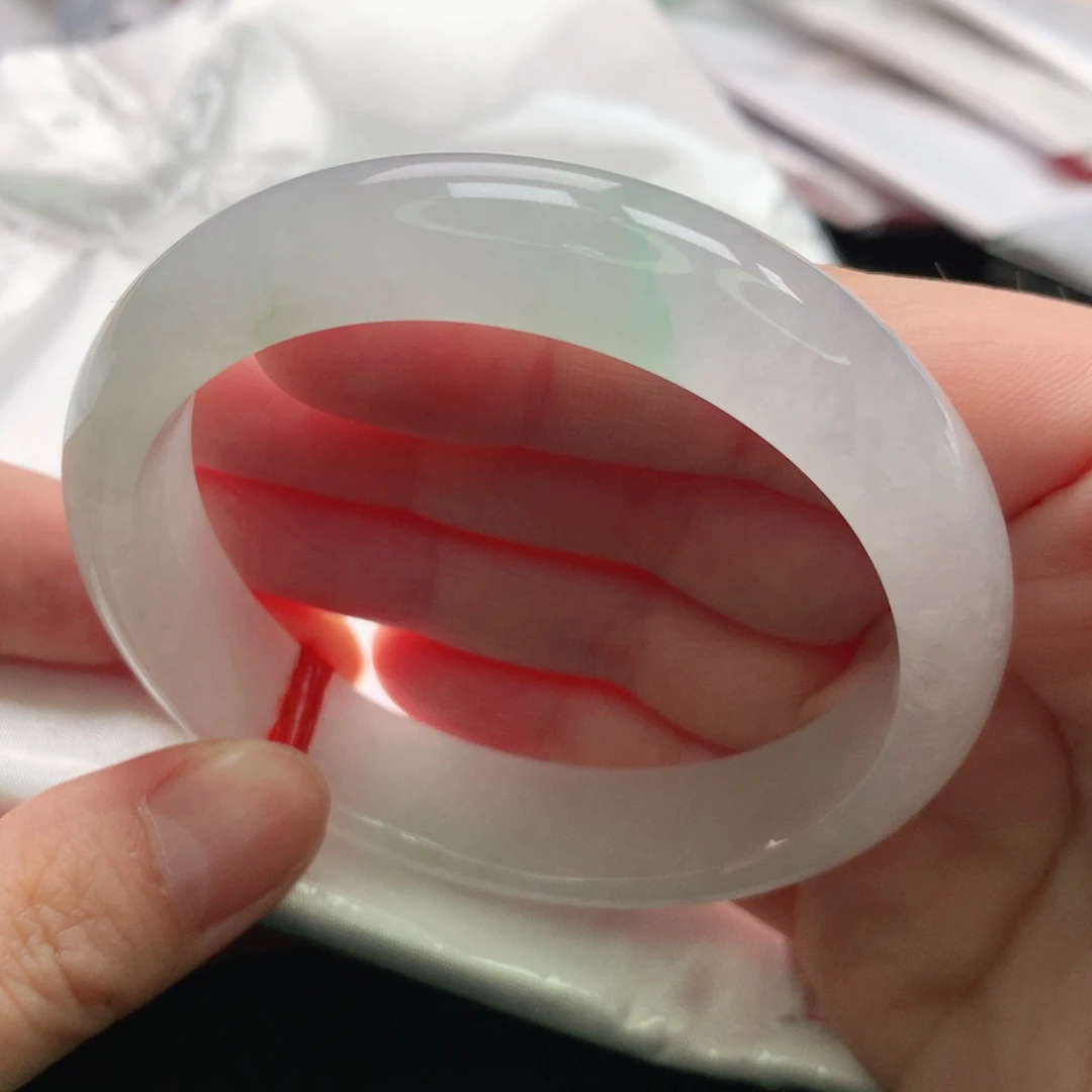 翡翠手镯未镶嵌5758圈