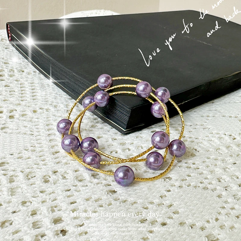 非金属亚克力手链 手工精美手串女款 百搭手链-5157