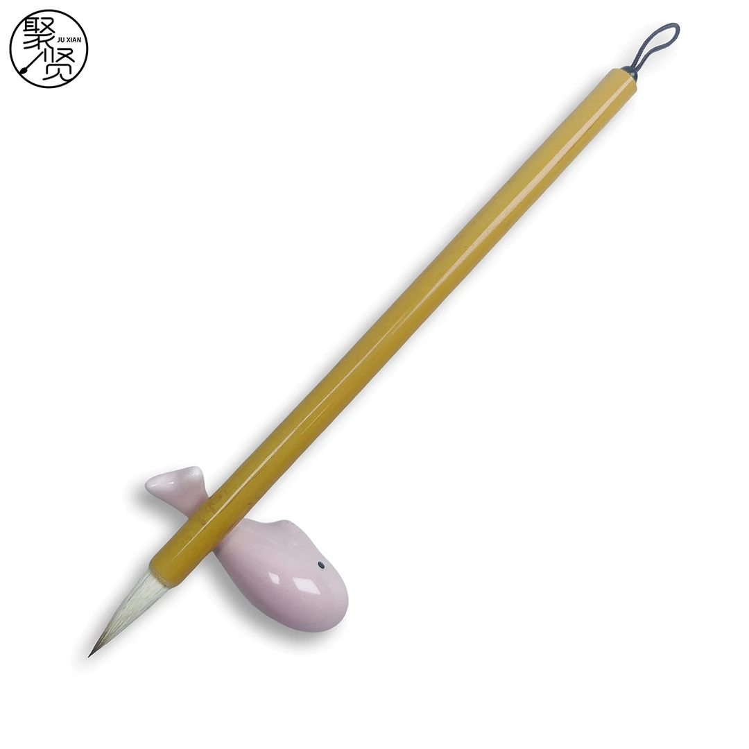 【古风】兼毫毛笔艺考专用书法国画行楷皆宜聚锋佳厂家直销聚贤笔坊