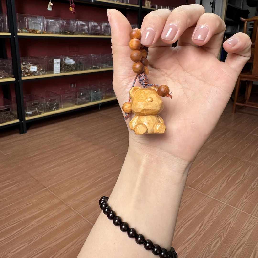 逢熊化吉｜崖柏木千面熊