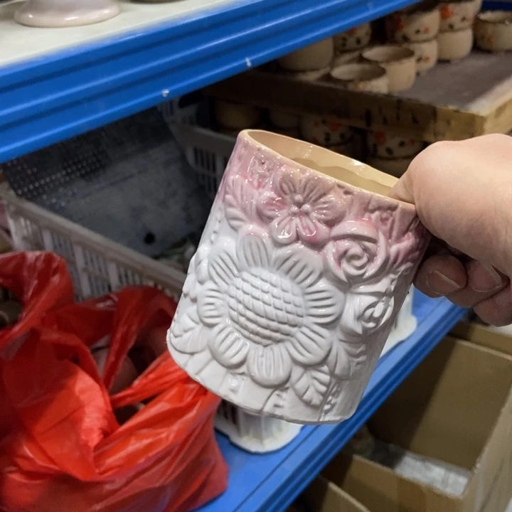 陶瓷花盆单场满9.9发9*10