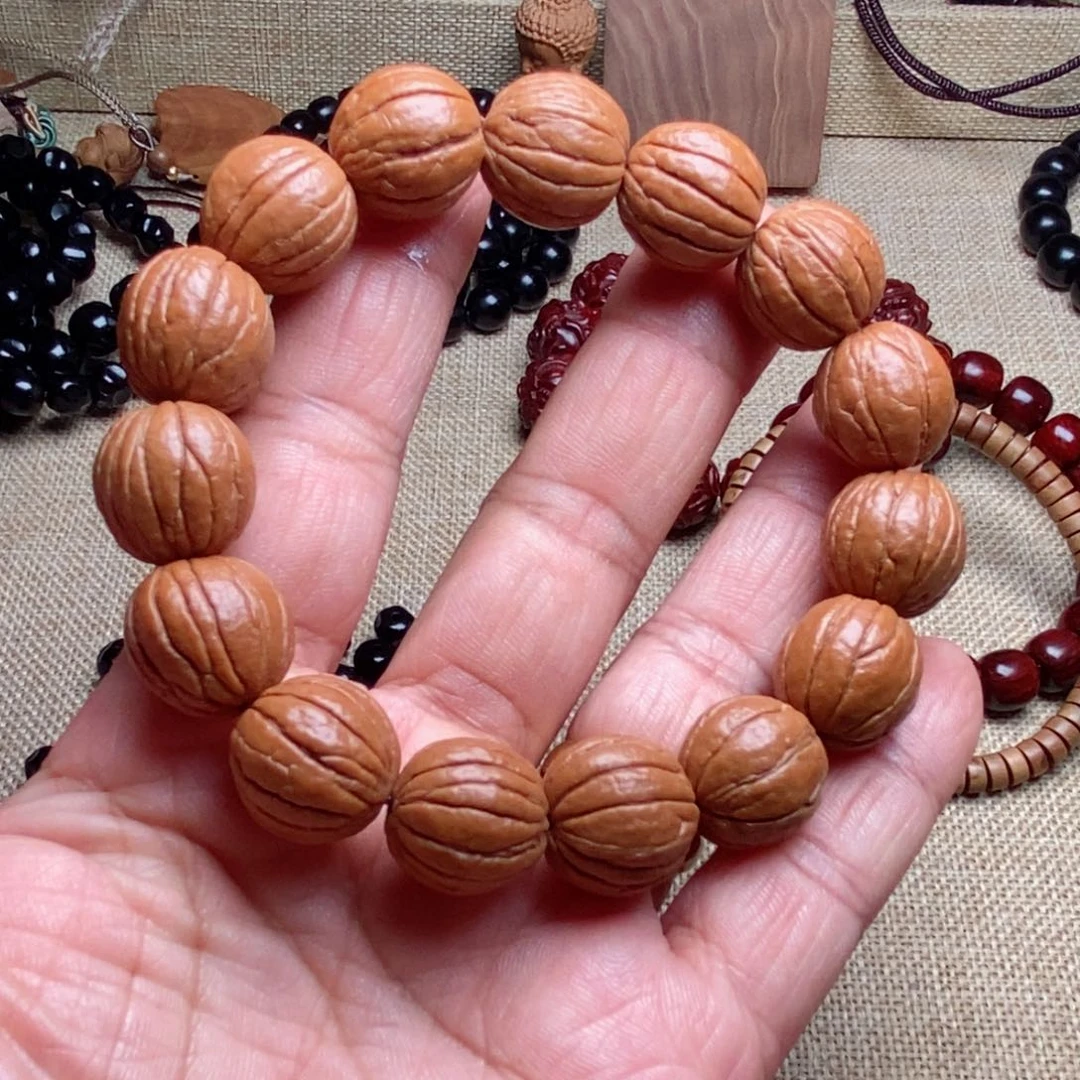 猴头核桃吊坠猴头1.5手串