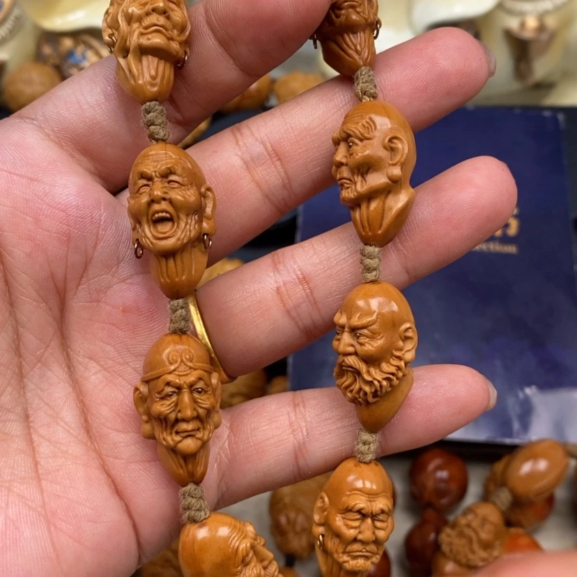 【闪购商品】橄榄核吊坠橄榄手工雕刻