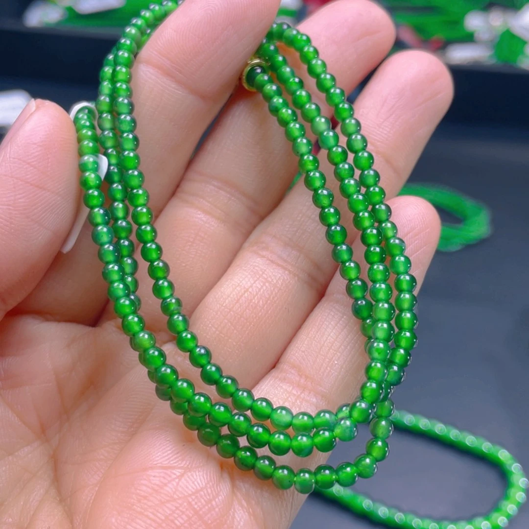 翡翠颈饰未镶嵌，1