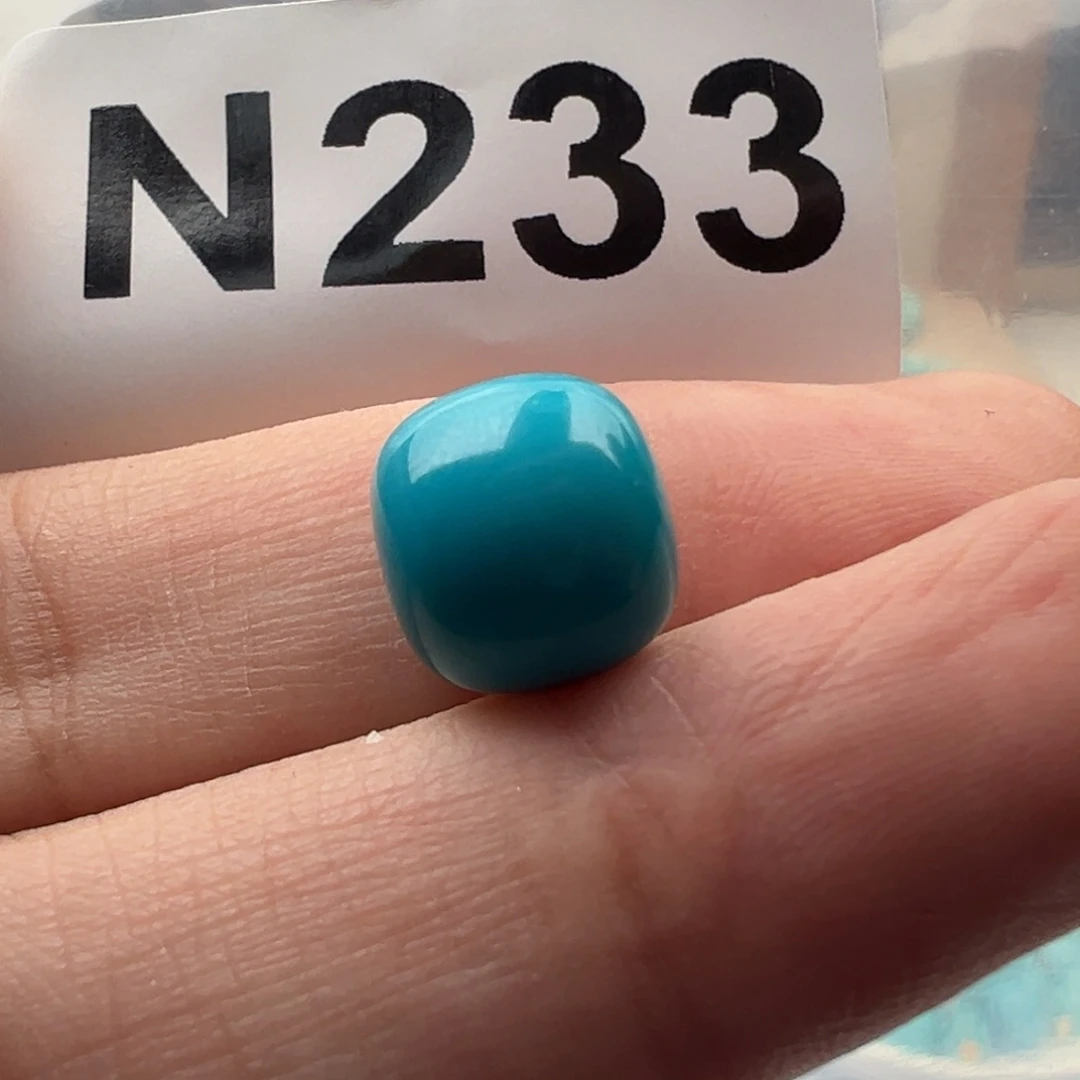 绿松石未镶嵌珠宝奇石卡10.2玉化料老型