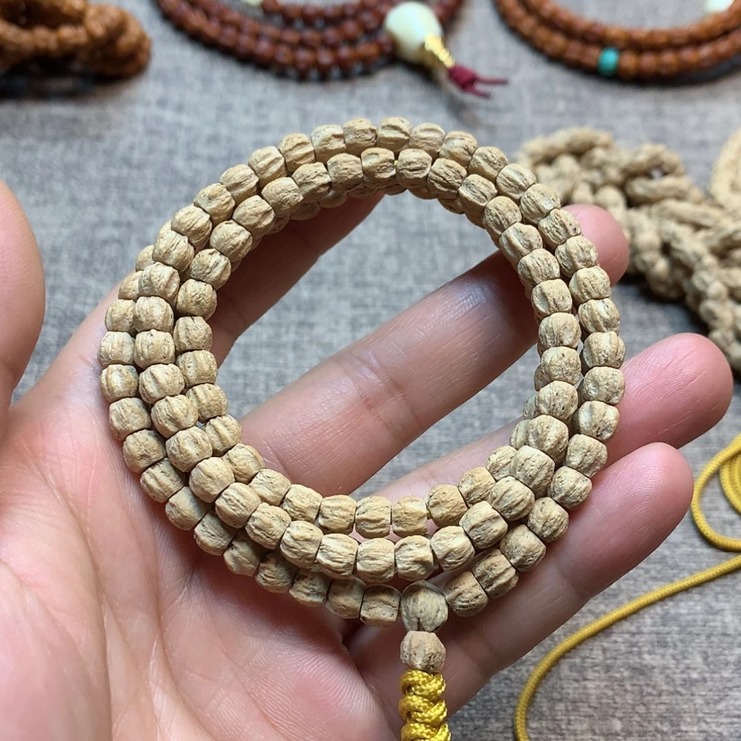 柏香籽/百香籽吊坠粉皮方块龙脊顺