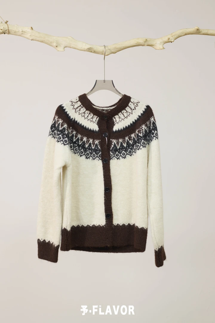 针织毛衣休闲风女开衫毛针织衫设计师女装INS风常规95887