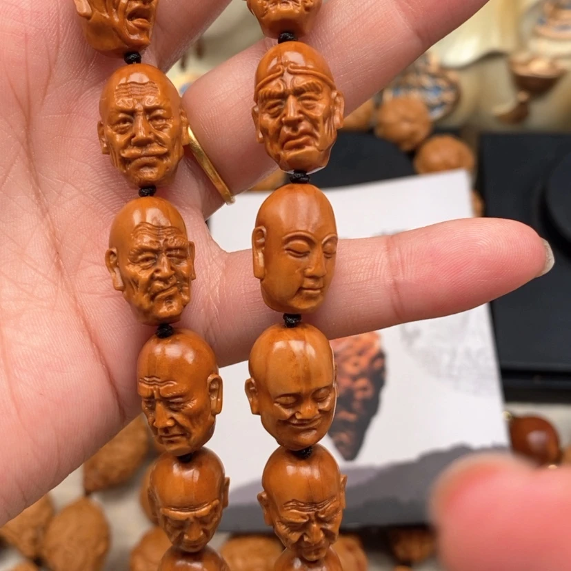 【闪购商品】橄榄核吊坠橄榄手工雕刻工艺