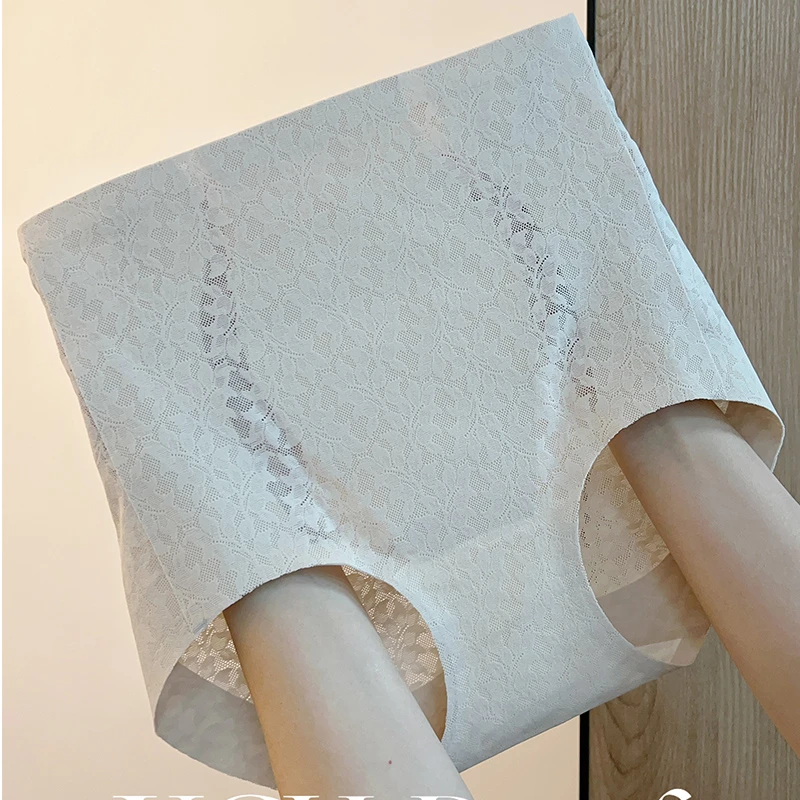 洁韵朵无痕收腹内裤女性感蕾丝7A抗菌高腰强力收小肚子塑形提臀裤