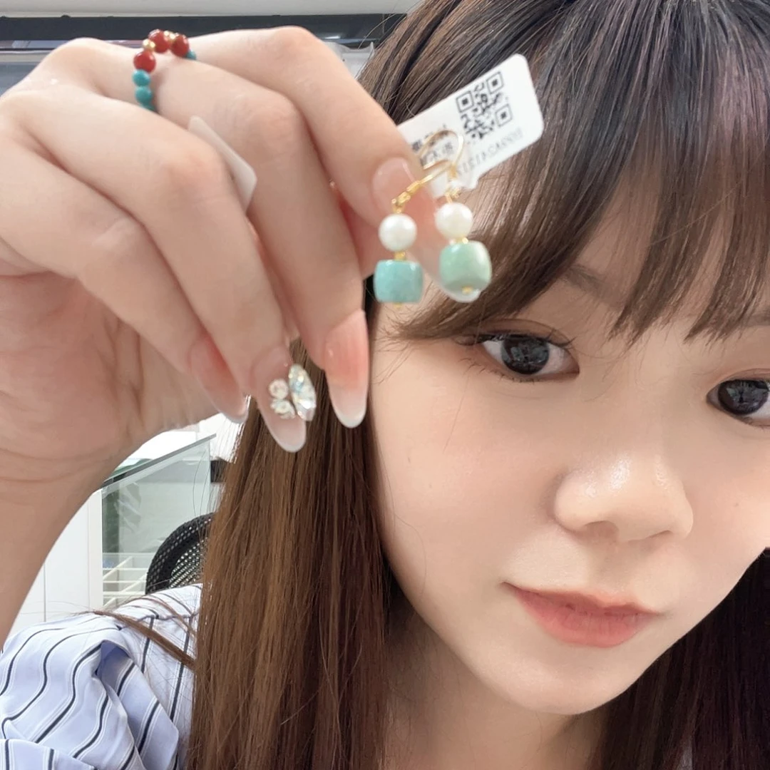未镶嵌淡水珍珠耳饰发货一件