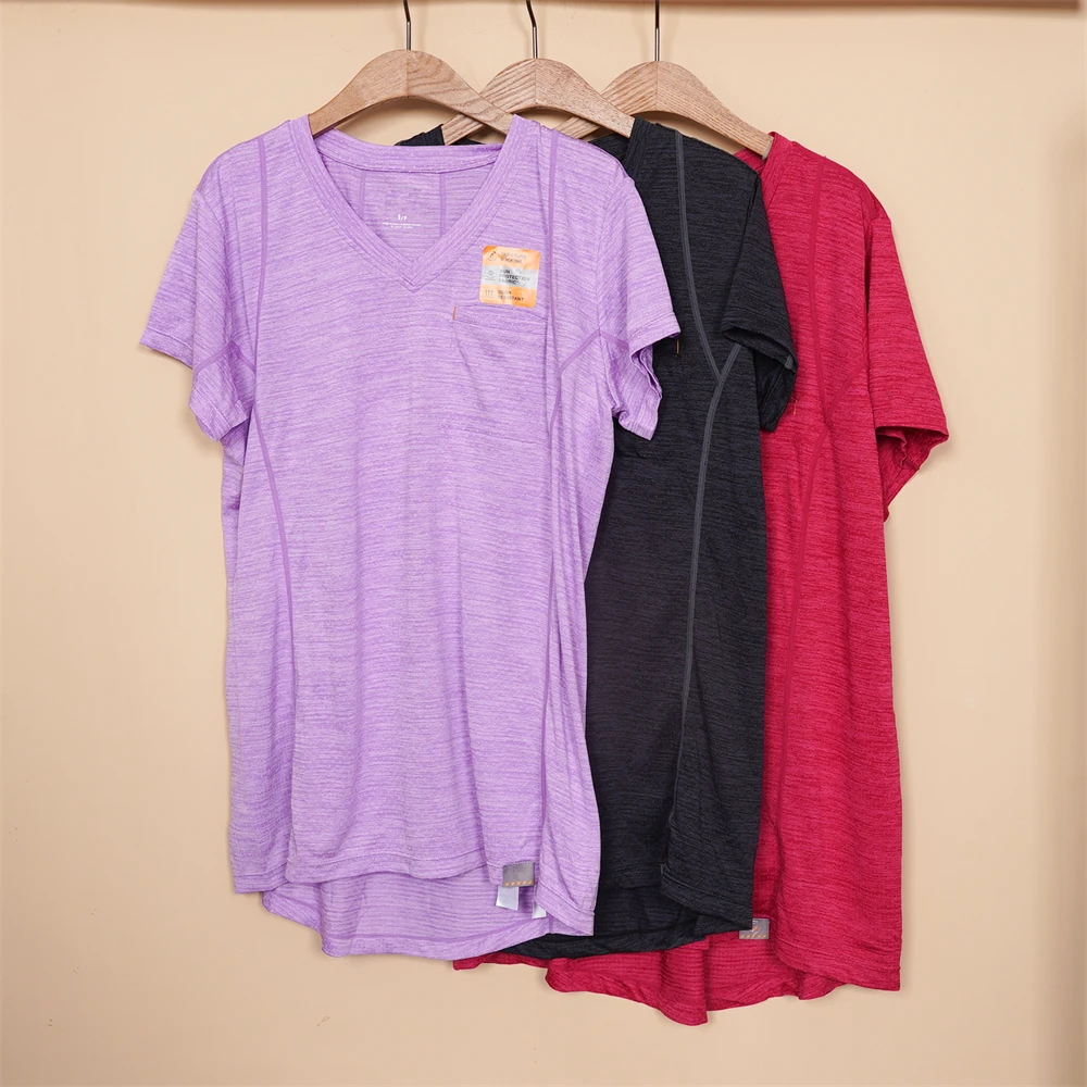 女款运动T恤短袖速干轻薄透气吸湿健身款号NA309