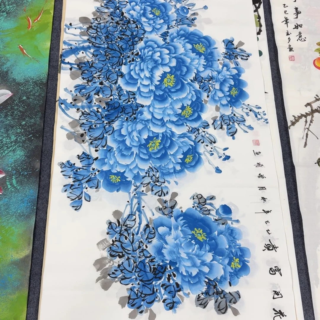 国画140×70画画画画