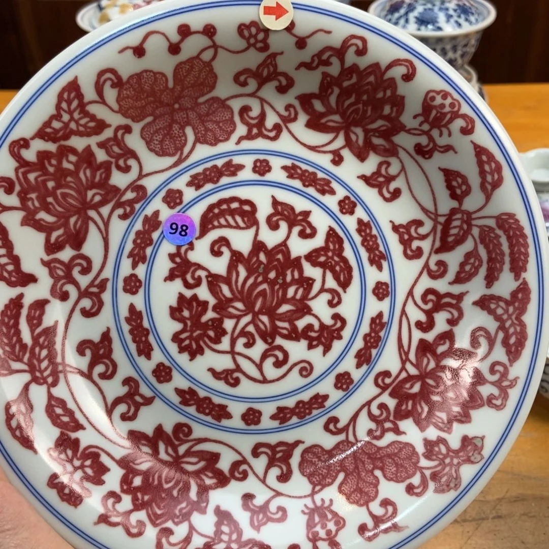 手绘现代茶具非古董