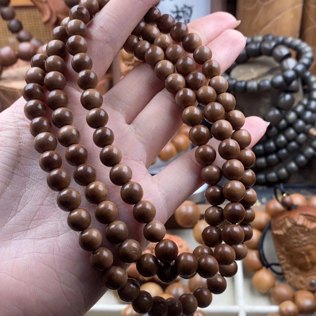 手串/手链檀香木微瑕福利，老山檀，奶香08