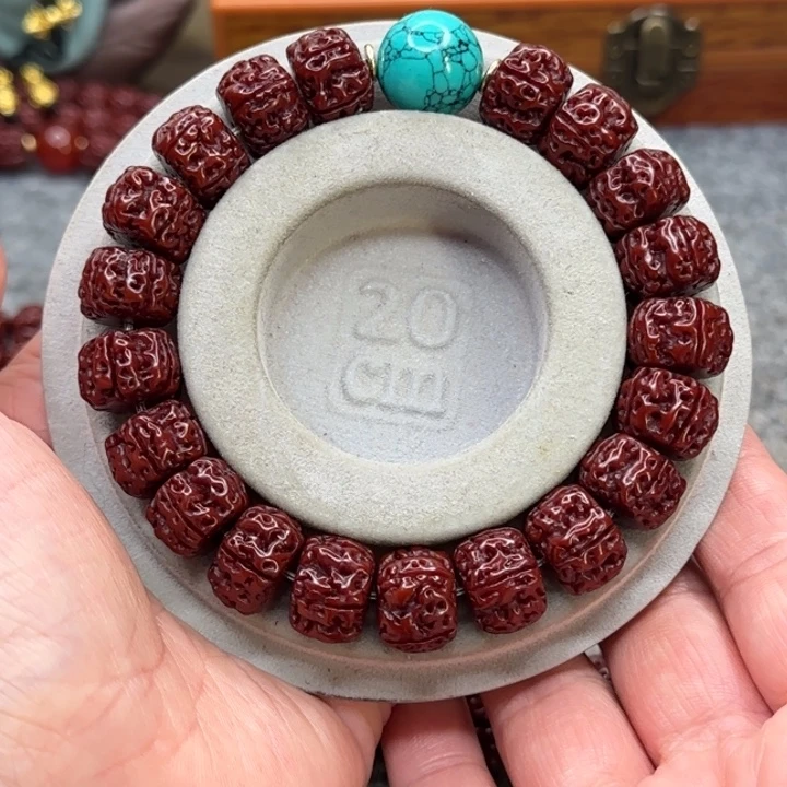 吊坠金刚菩提14mm盘龙手串