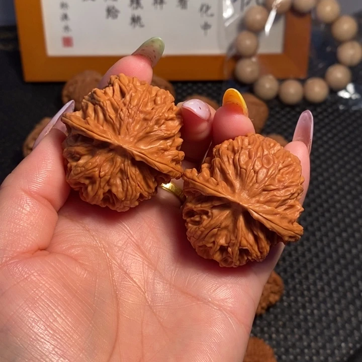 文玩核桃把件43苹果