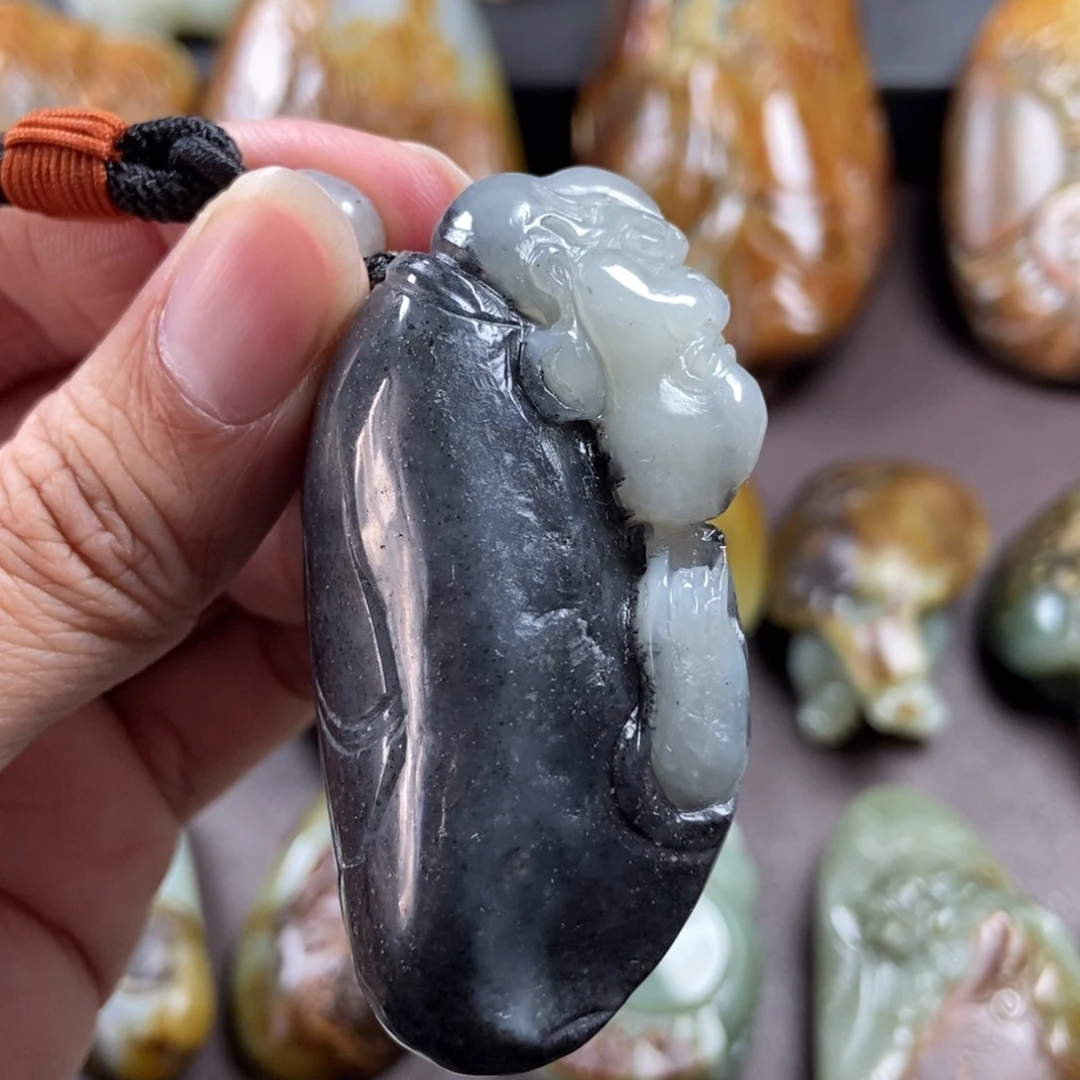 和田玉把件未镶嵌