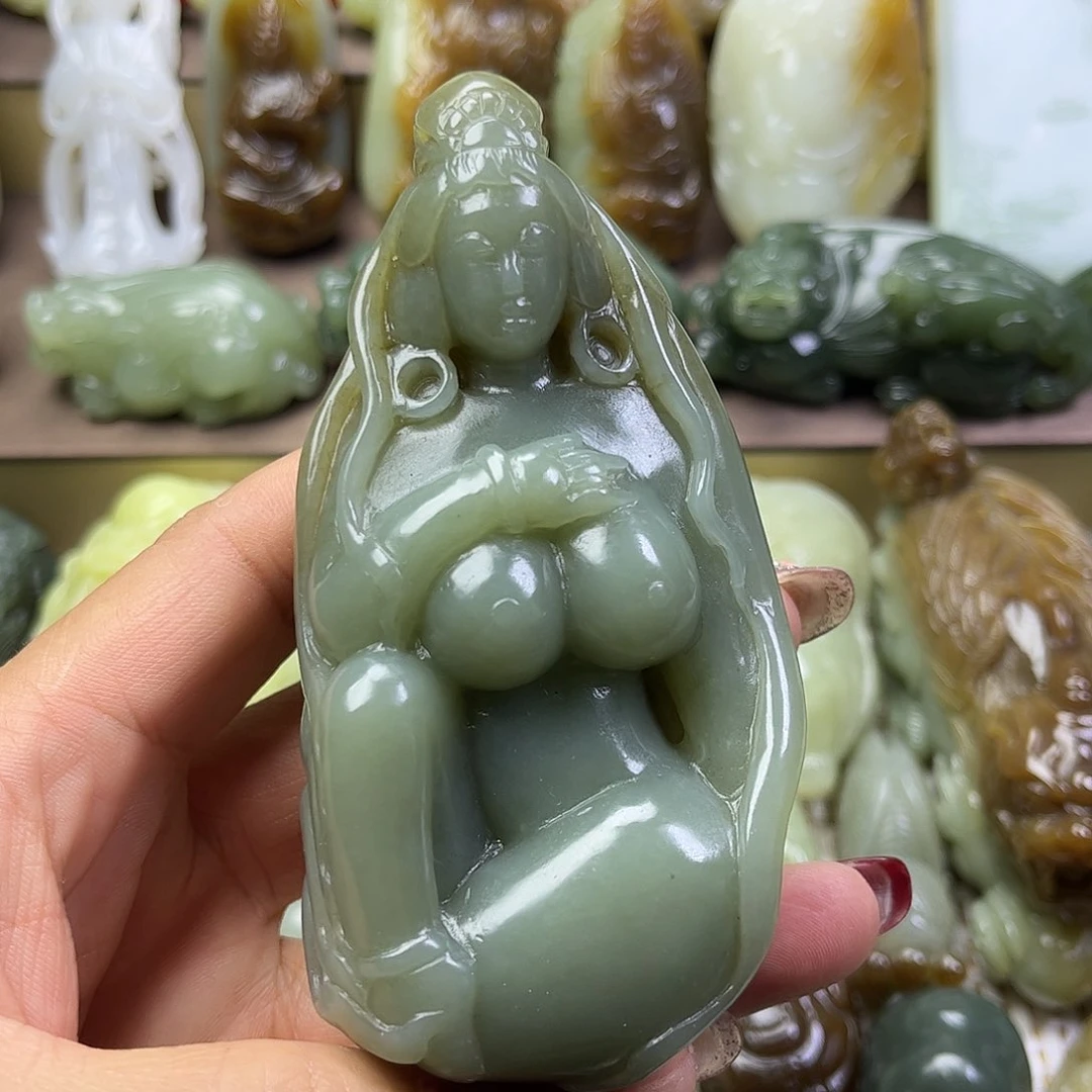 和田玉挂件未镶嵌