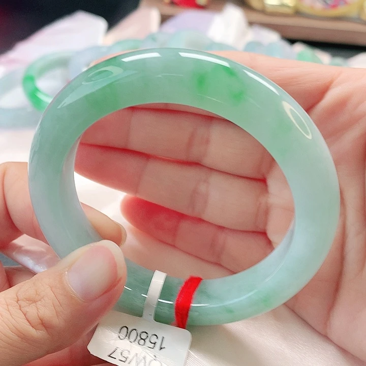 未镶嵌手镯翡翠57正