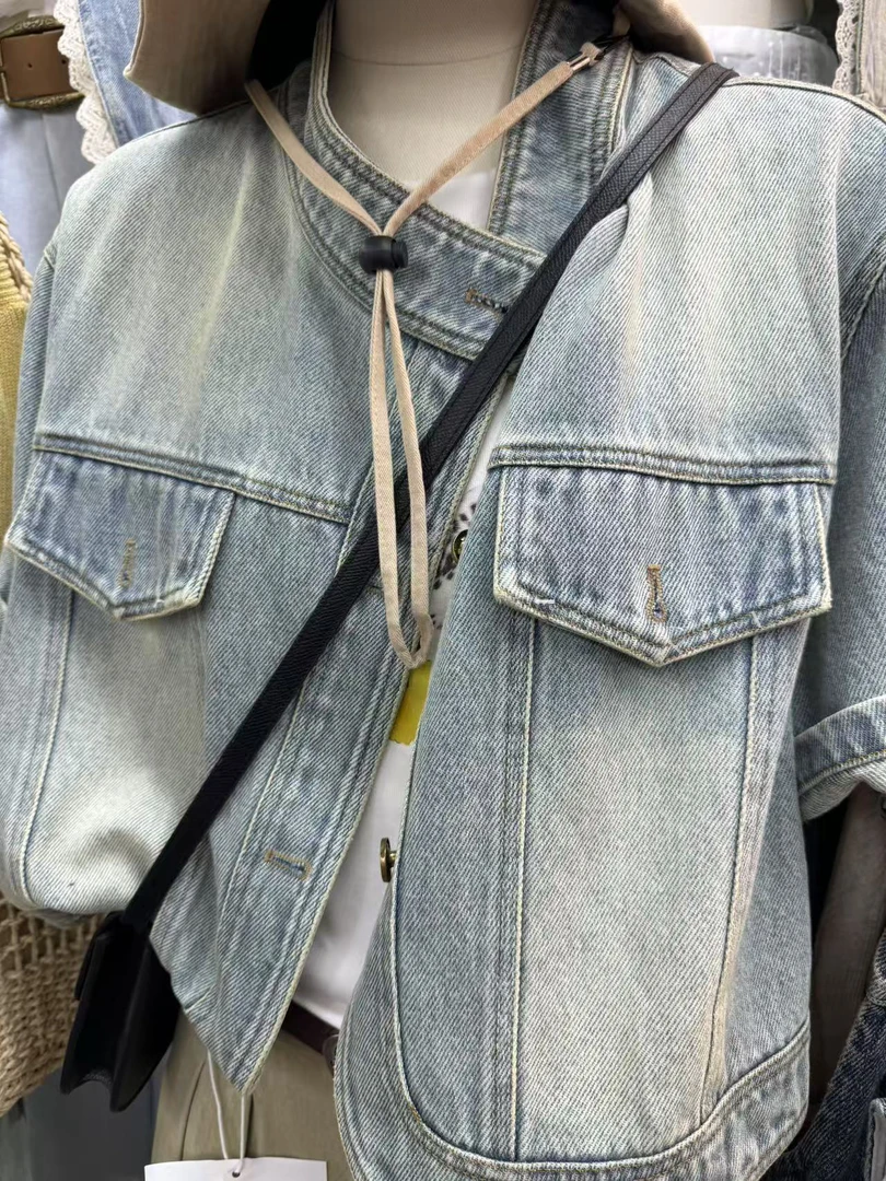『惠惠专属』牛仔短款外套