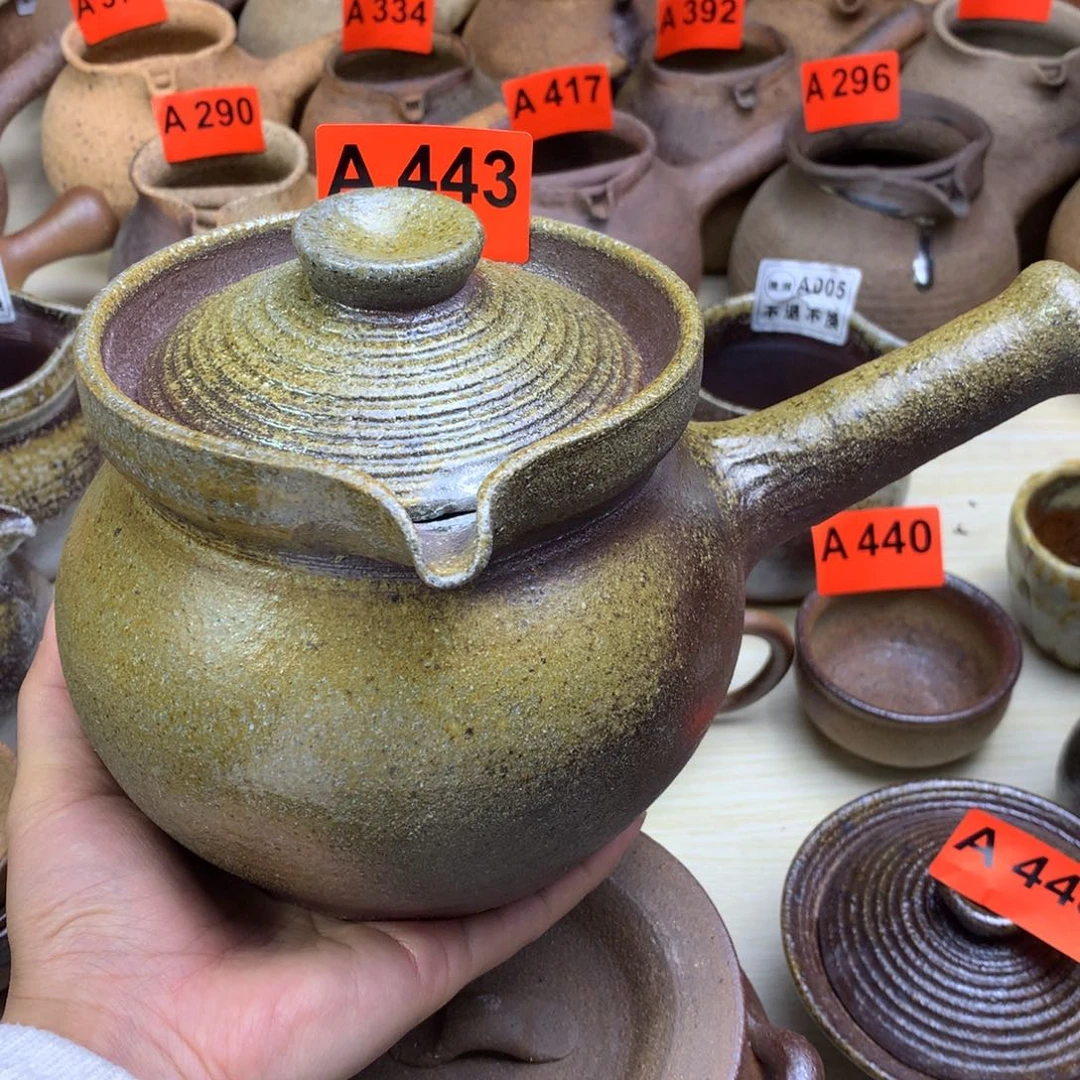 白***梨柴烧烤茶罐一物一拍1200毫升左右