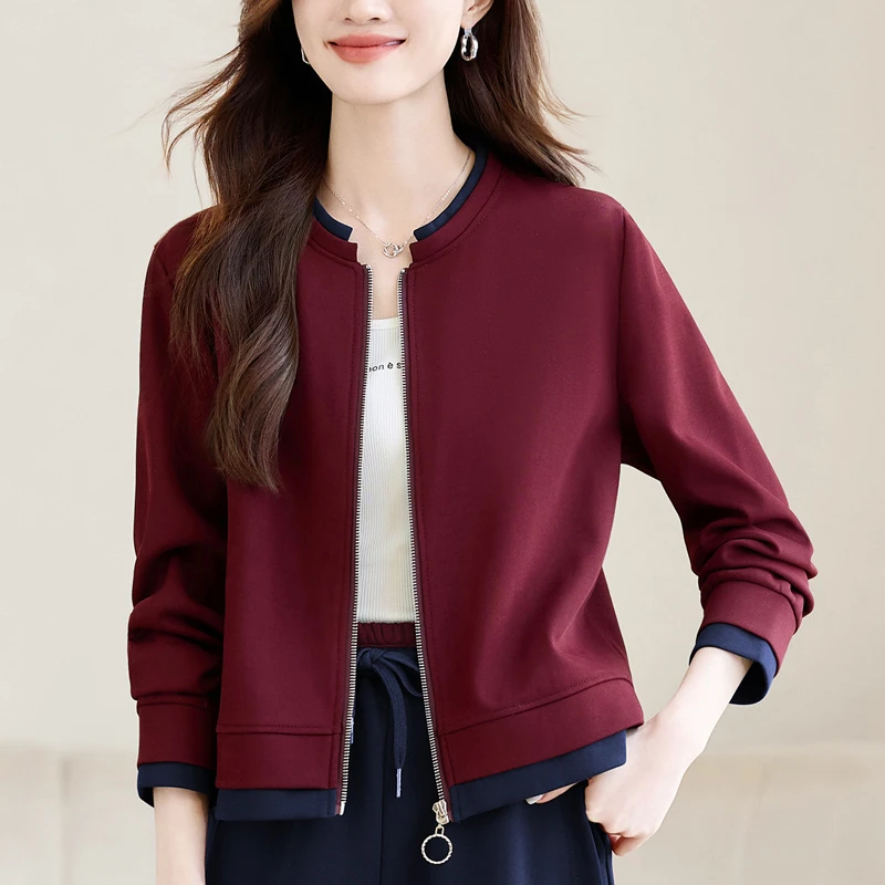 卫衣女开衫外套2025年新款春秋爆款时尚洋气宽松休闲百搭短款上衣