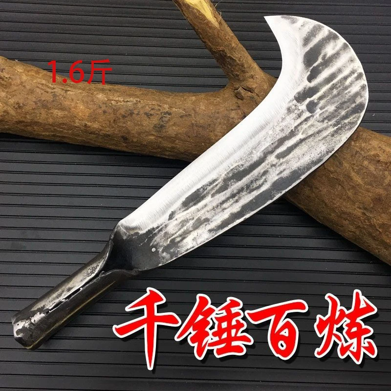 手工锻打炮弹钢加厚砍树砍柴刀砍竹子户外割砍农用一体刀