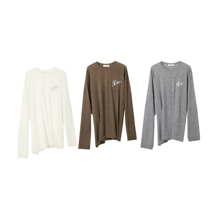 ETHOR 长袖T恤25年春夏ERSS25-323KN/324KN/325KN——2580