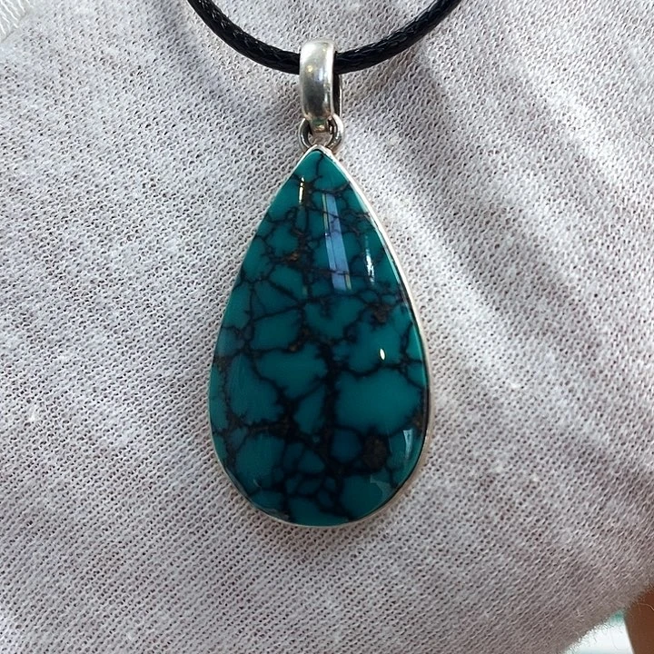 绿松石银S925镶嵌配饰