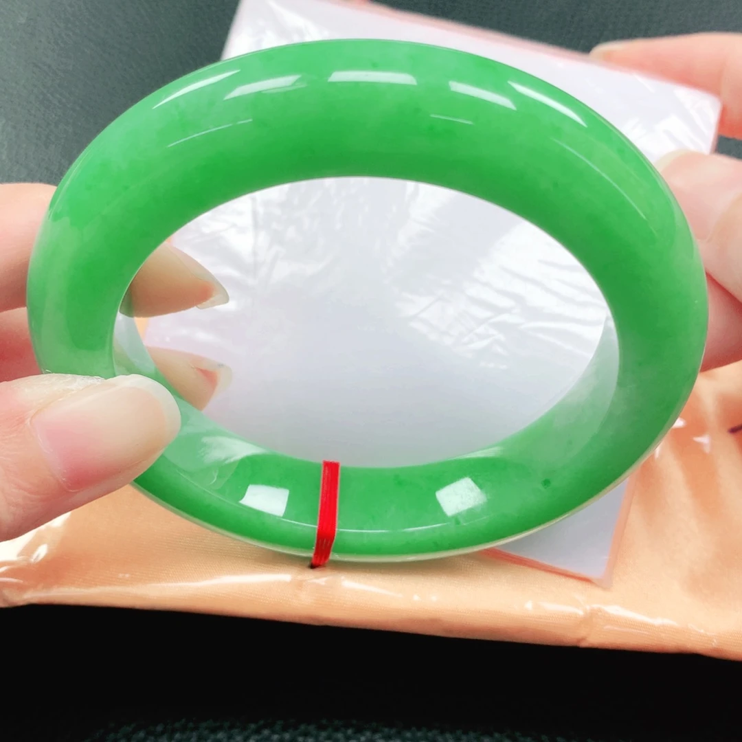 未镶嵌手镯翡翠58圈