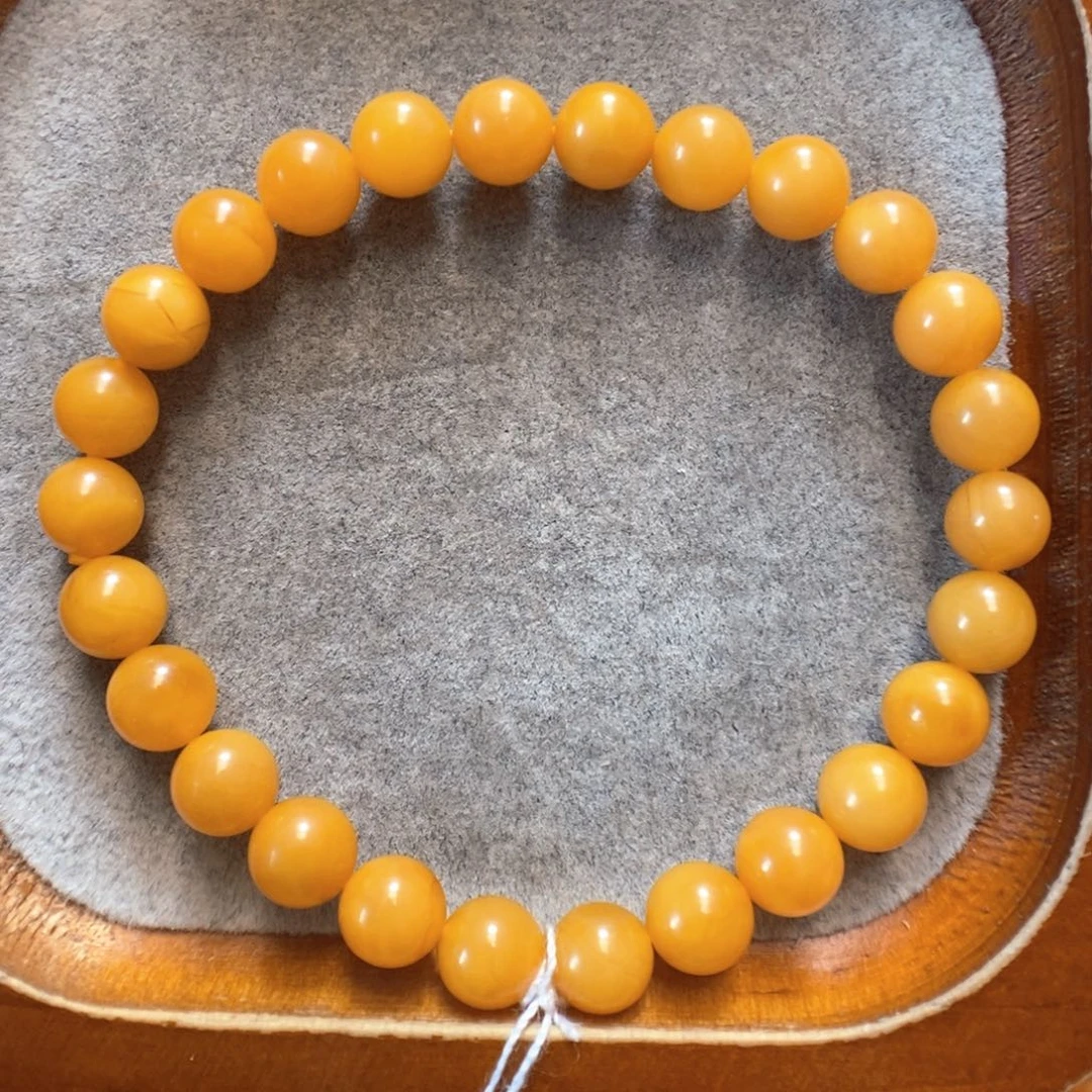 未镶嵌蜜蜡手串蜜蜡手串