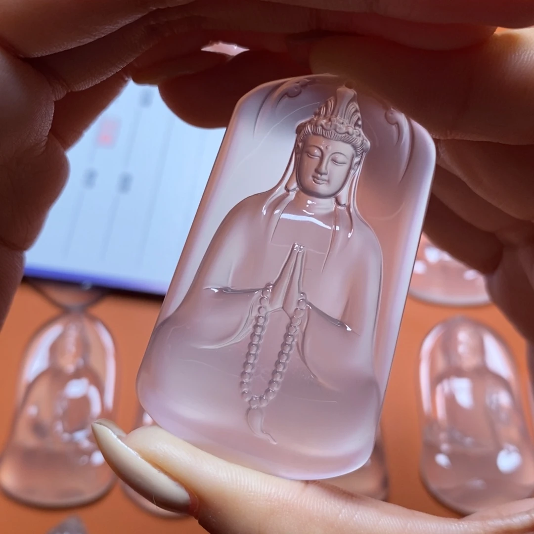 尽***命玛瑙/玉髓未镶嵌吊坠