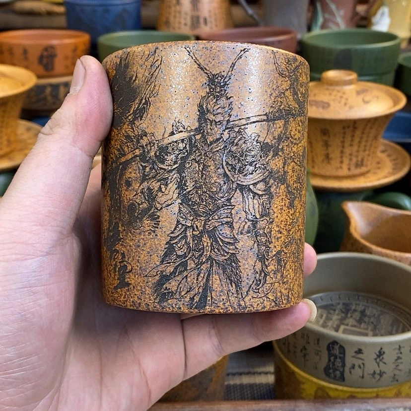 【闪购商品】紫砂杯子宜兴全手工紫砂杯