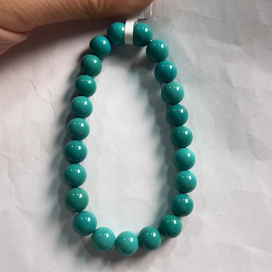 未镶嵌绿松石手串卡8➕